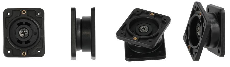Brodit BIG Tilt / drilled holes 42x50x25/ 2xM4