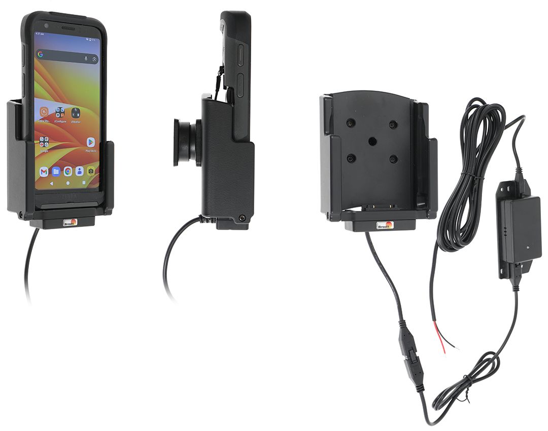 Brodit support fixé install. Zebra TC501 pogo-avec boot