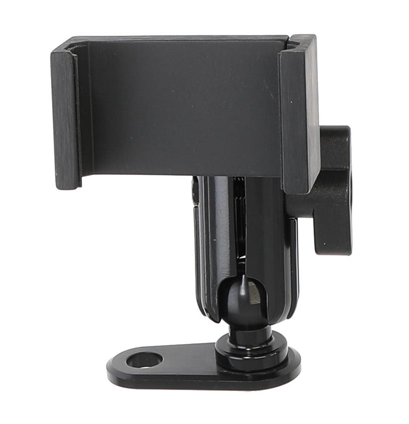 Brodit Motorcycle mount + holder 56-92mm, mirror hole/ H71mm