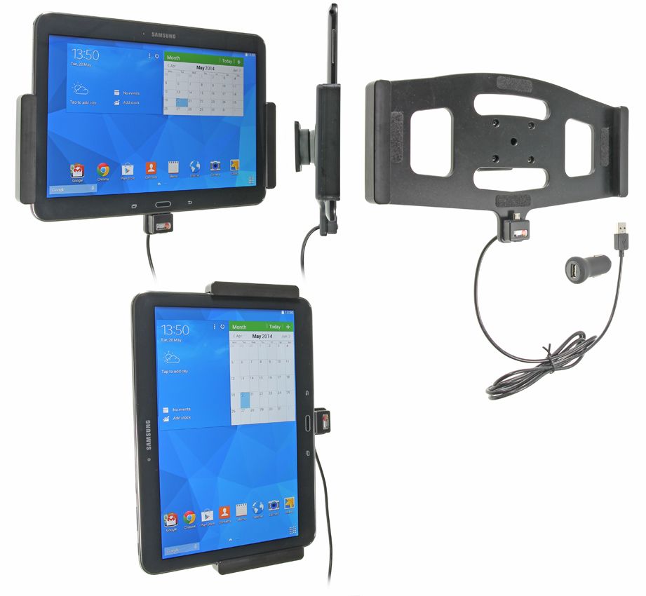 Brodit support/chargeur Samsung Tab 4 10.1 USB sig