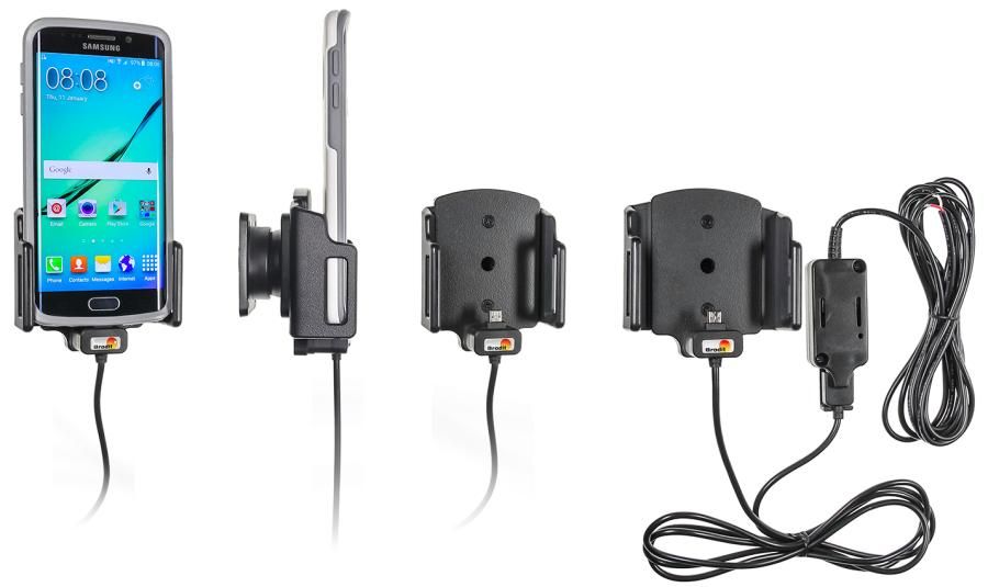 Brodit support install.fixé microUSB l.62-77/p9-13mm