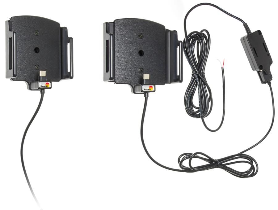 Brodit support installation fixé USB-C  l.75-89/p9-13mm