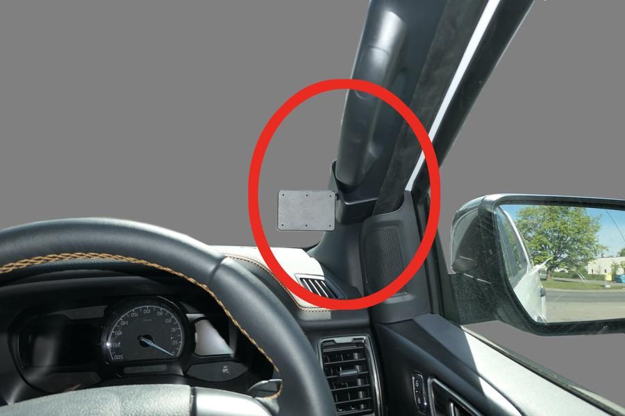 ProClip Ford Ranger 16-22 montage droite, Volant Droite