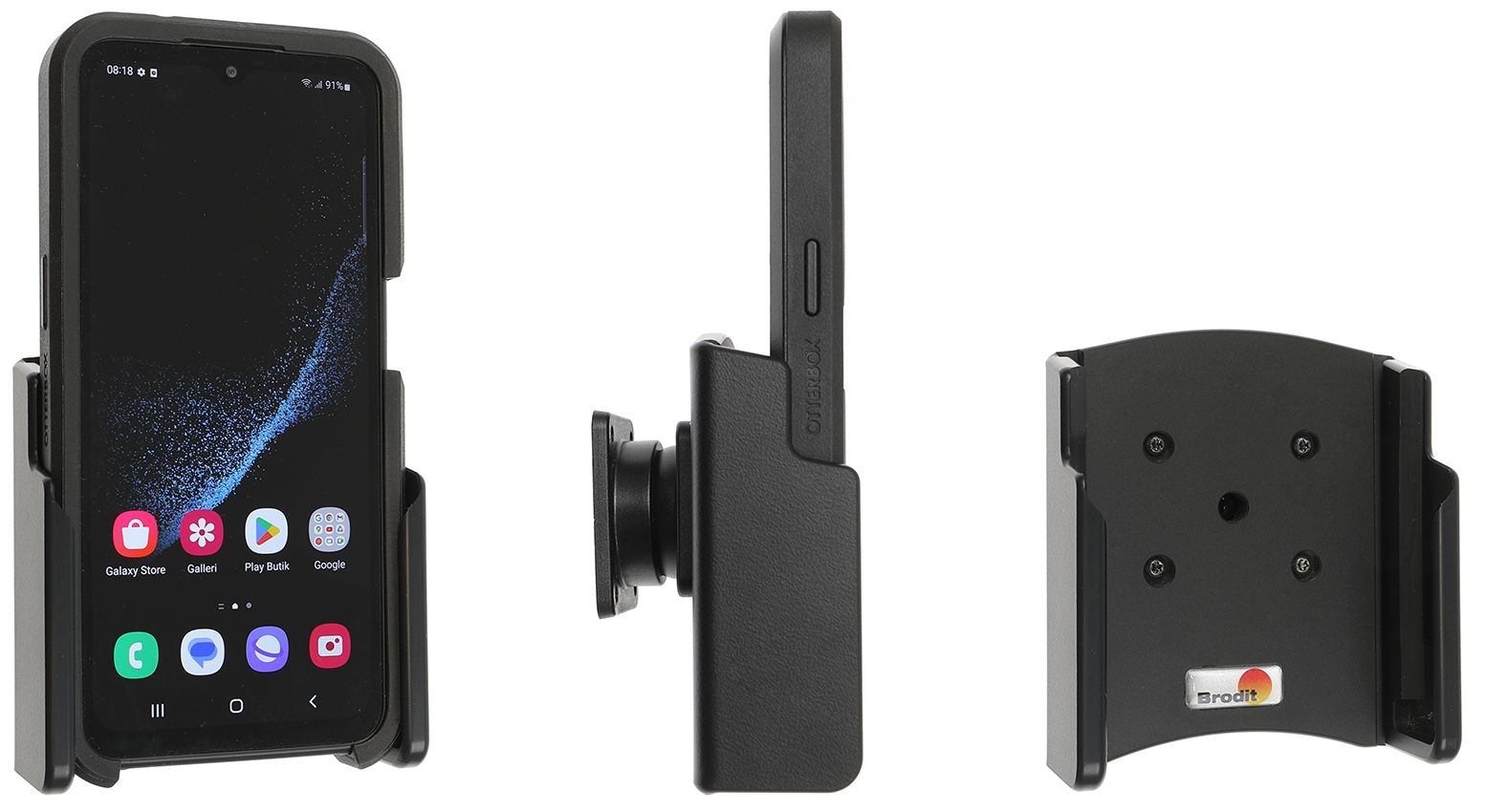 Brodit support Samsung Galaxy XCover 6 Pro Otterbox uniVERSE