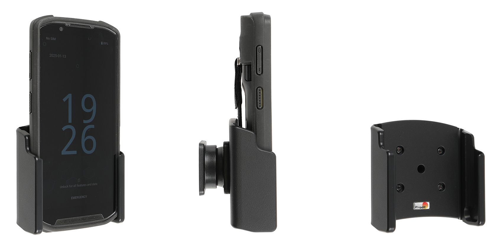 Brodit support Newland MT95 with original boot/skin