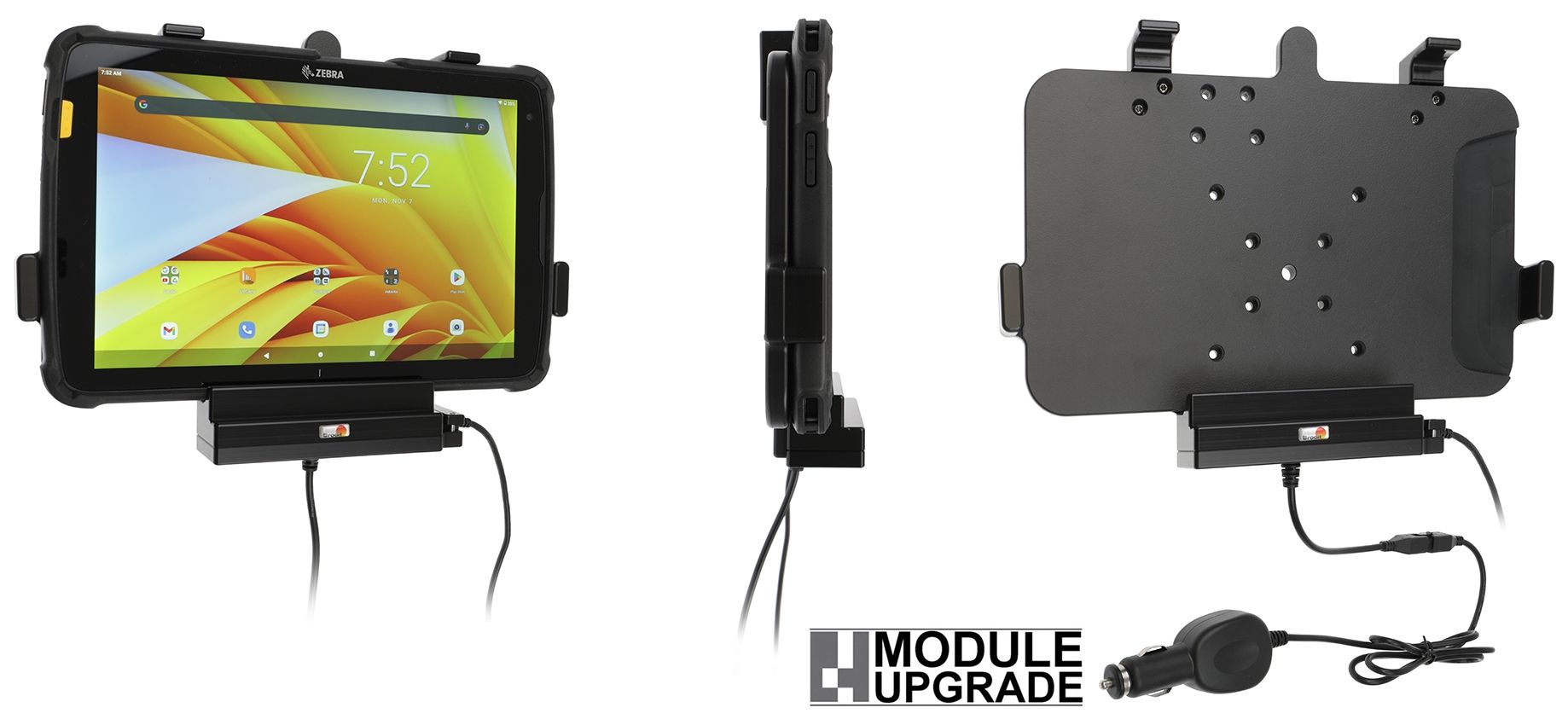 Brodit support/chargeur Zebra ET40/ET45 10" vesa/boot/cig.pl
