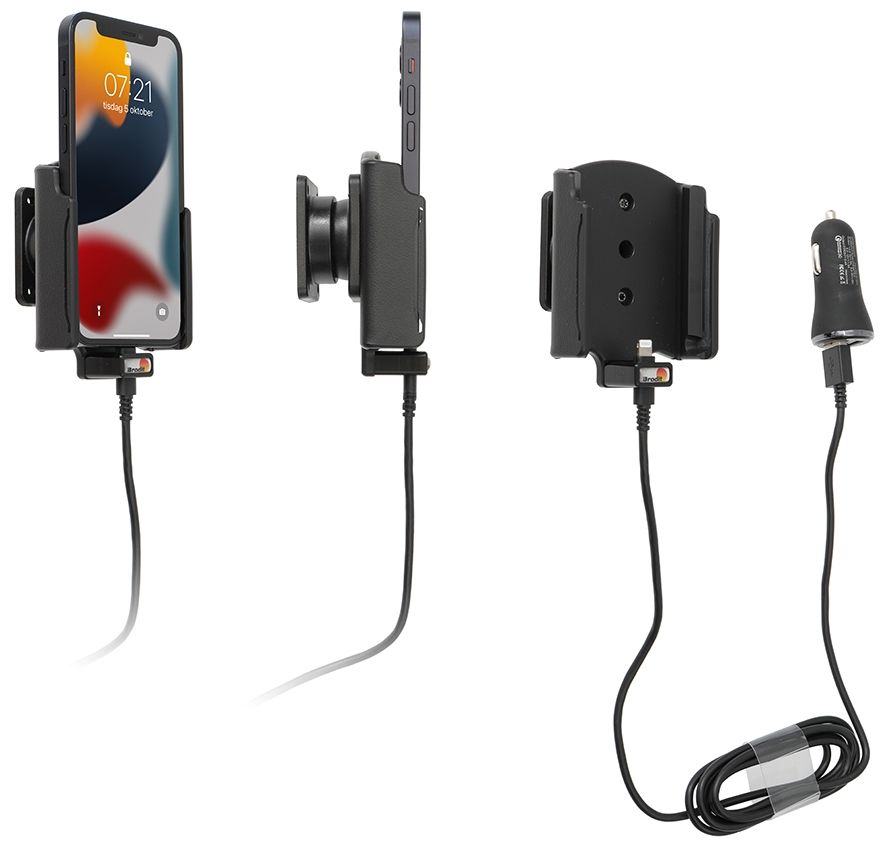 Brodit support/chargeur Apple iPhone 13 Mini USB all.cig.