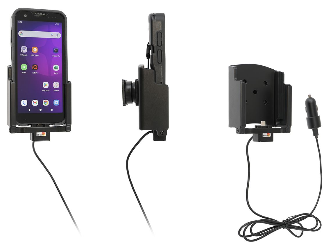 Brodit support/chargeur Datalogic Memor 30-3 USB allume cig.