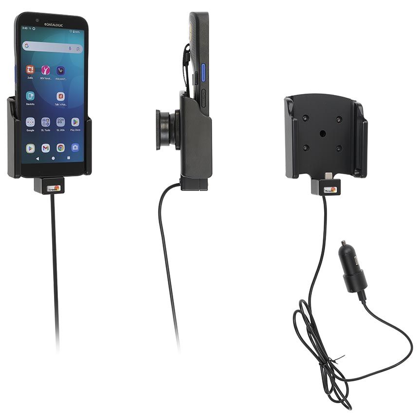 Brodit support/chargeur Datalogic Memor 12-1 USB allume cig.