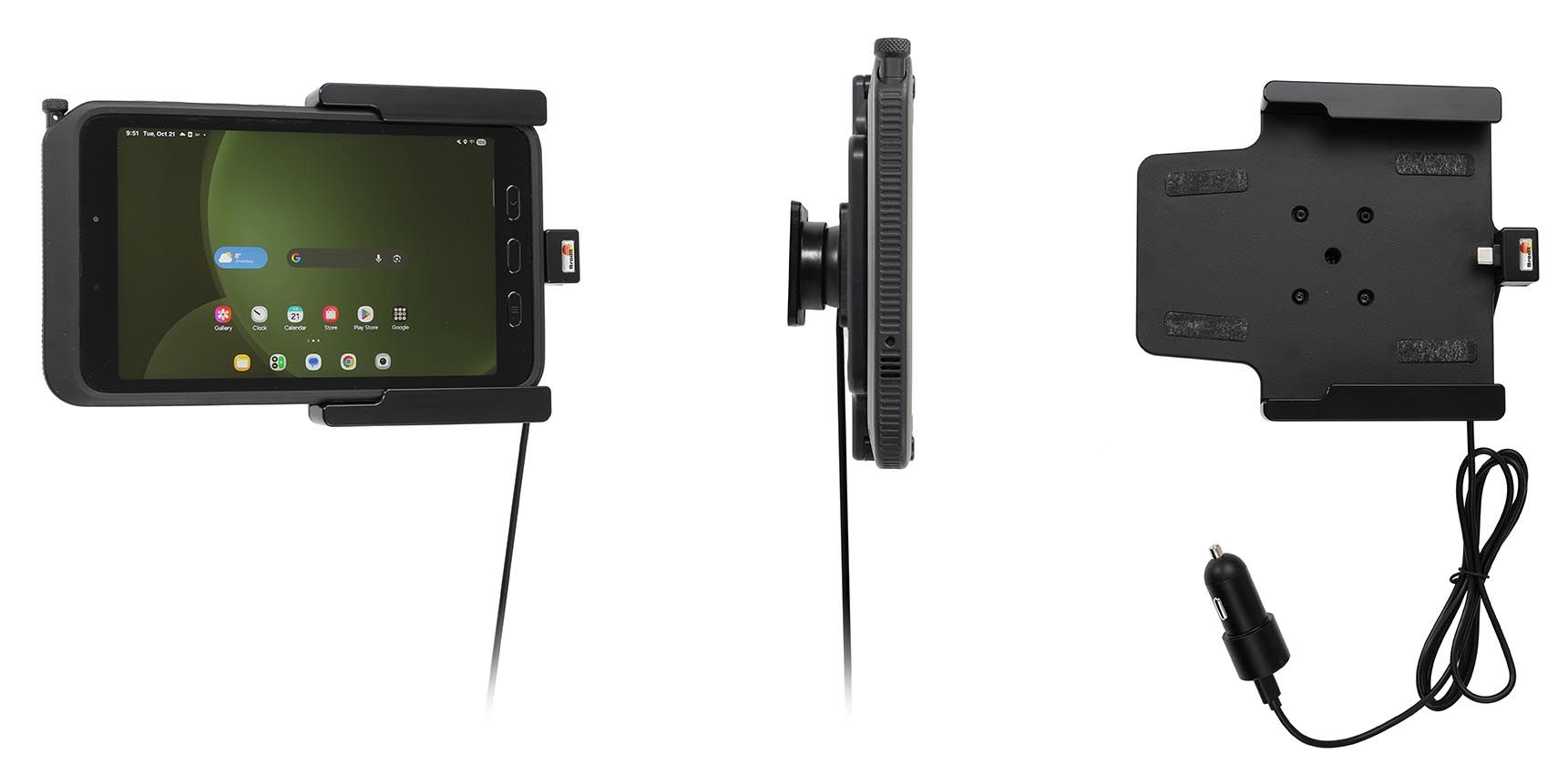 Brodit support/chargeur Samsung Tab Active 5 USB cig.