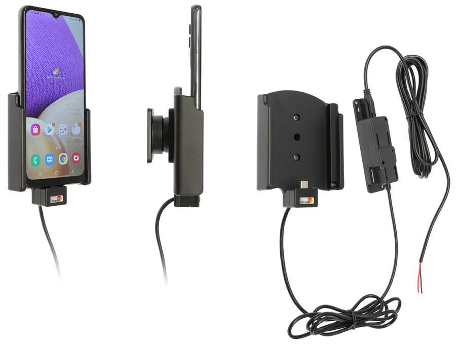 Brodit support/chargeur Samsung A32 5G fixé install.