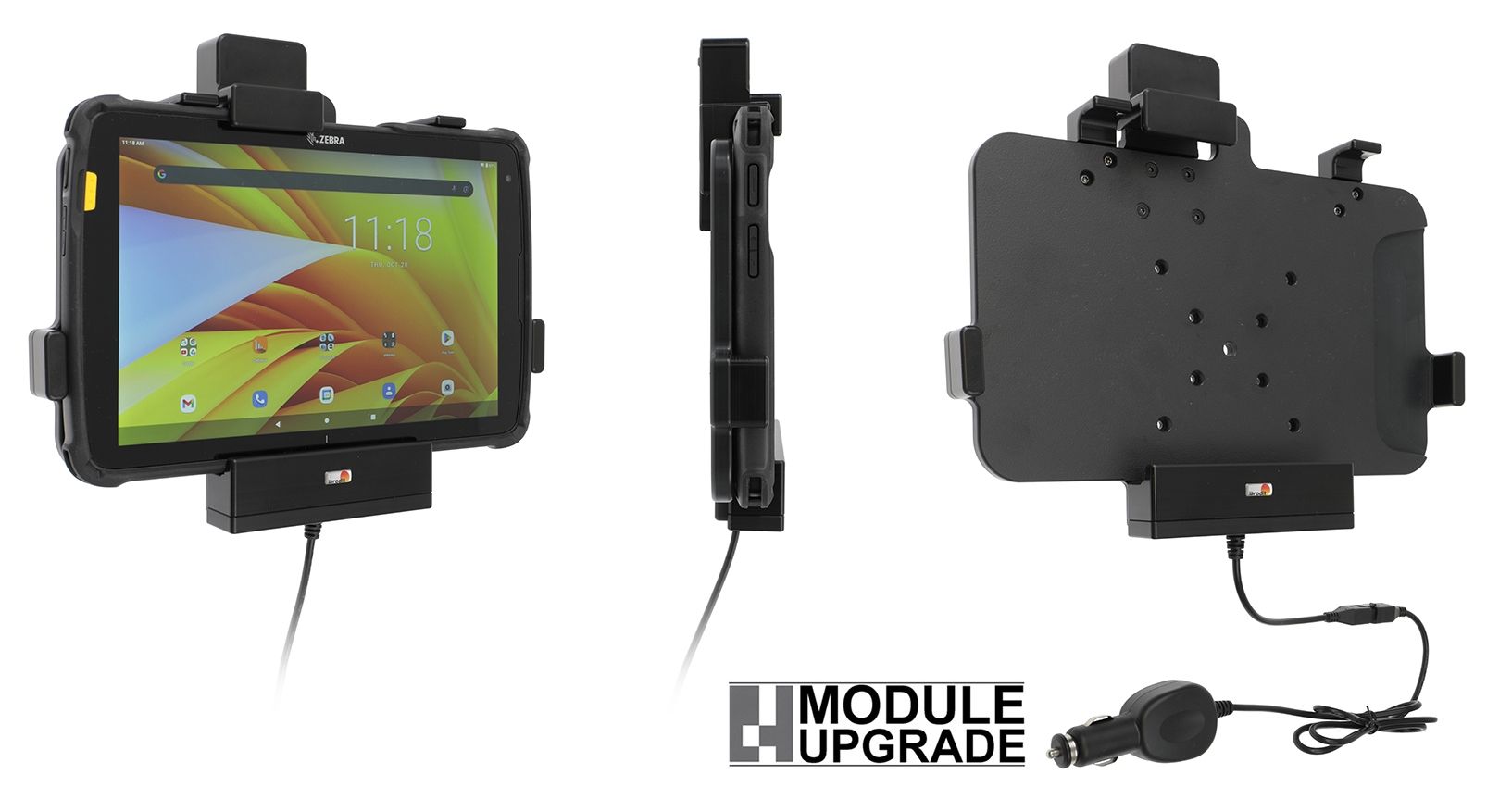 Brodit support/chargeur Zebra ET40/ET45 10"vesa/stud/cig