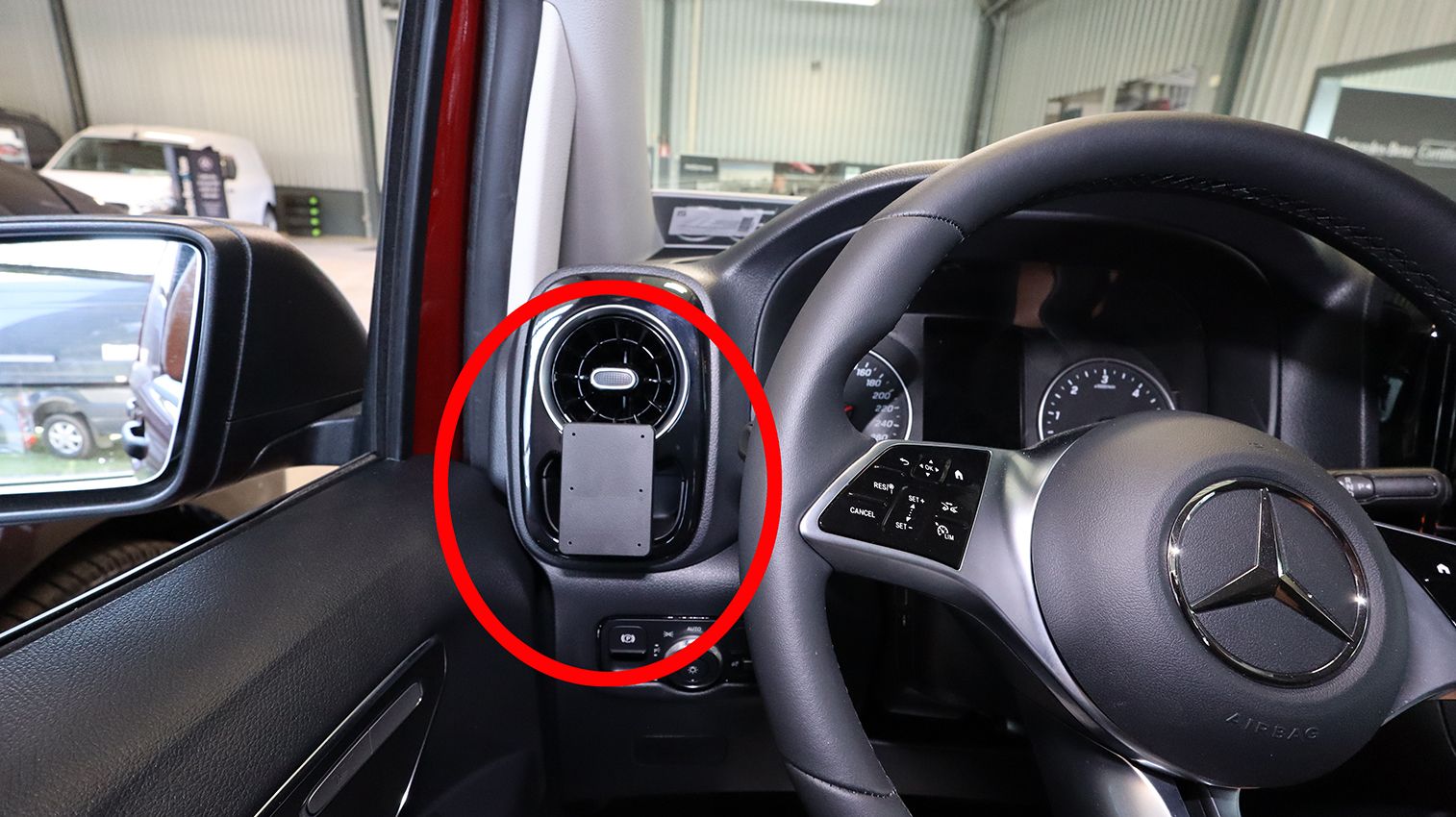 Proclip Mercedes Benz Vito 24- gauche