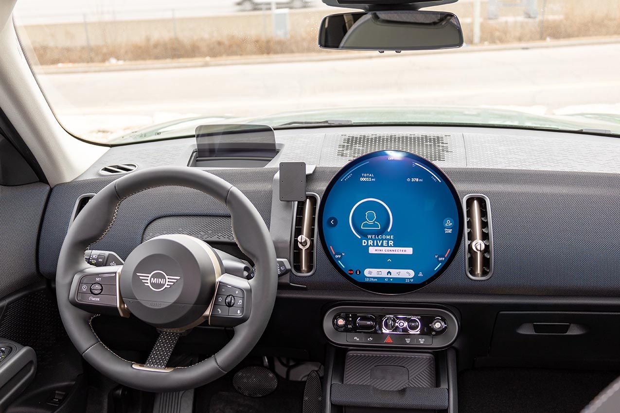 Proclip Mini Countryman 25- montage centrale